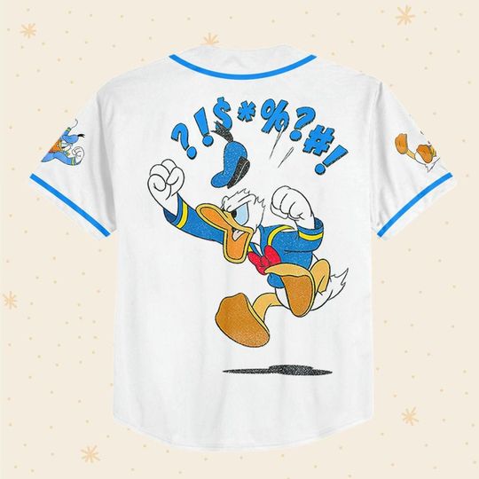 Personalize Vintage Disney Donald Duck Angry