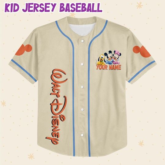 Personalize Disney Baby beige, Custom Name Shirt