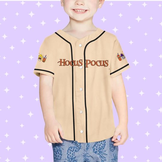 Personalized Halloween Disney Hocus Pocus Teacup Balloon Jersey