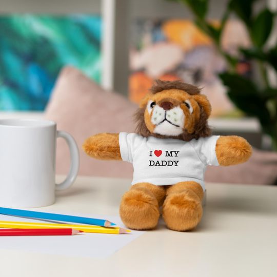 I Love My Daddy - Stuffed Animals with Tee