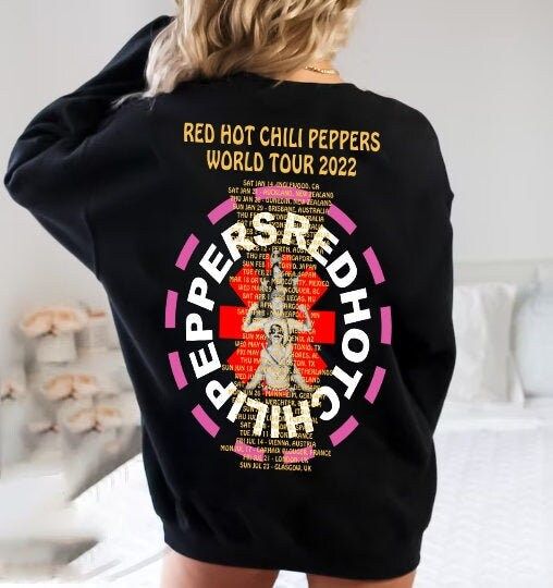 Red Hot Chili Peppers World Tour 2023 Shirt