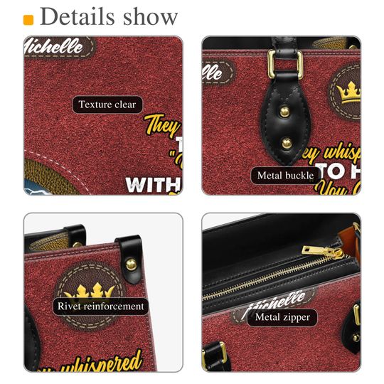 Personalized African Leather Bags