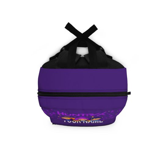 Personalized K-Pop Demon Hunter Backpack | Custom Gothic School Bag | Dark Fantasy Travel Backpack for Fans | Unique Kpop Gift