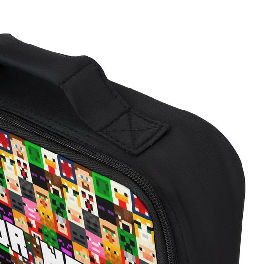 Personalized Minecraft Lunch Bag, Back to School Gift