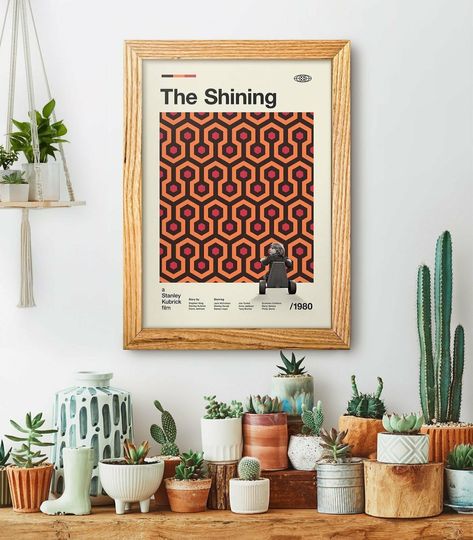 Mid Century Modern The Shining Posters