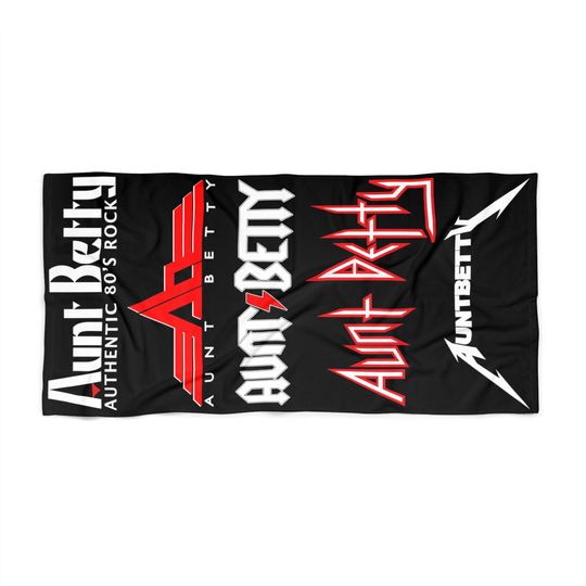 Aunt Betty Beach Towel