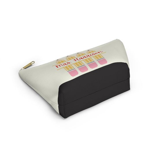Custom Makeup Bag for Teacher, Personalized Teacher Cosmetic Bag, Teacher Gifts, Zipper Pencil Pouch, Teacher Gift, Pencil Case for Teachers