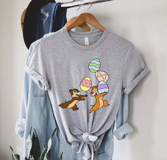 Chip And Dale Easter Shirt, Disney Easter Shirt, Disney Chip And Dale Easter Shirt