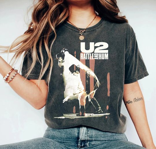 U2 Graphic Band music tshirt,Las At the Vegas U2 Ultraviolet Sphere