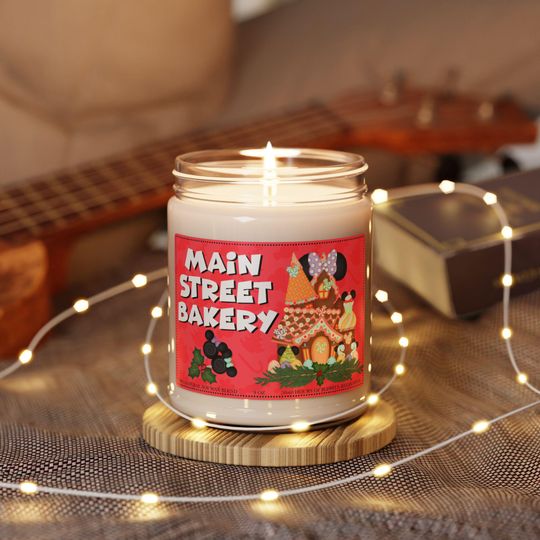 MAIN STREET BAKERY Scented Candles | Christmas Gift | Christmas Decor | Xmas Holiday