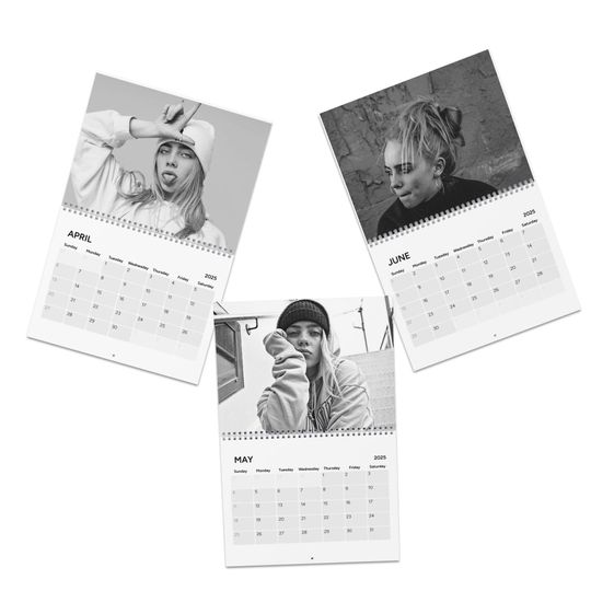 Billie Eilish Calendar 2025