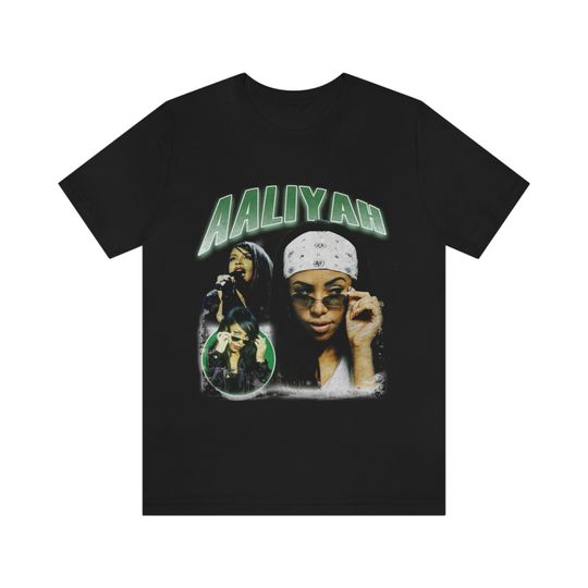 Aaliyah Style Vintage T-shirt