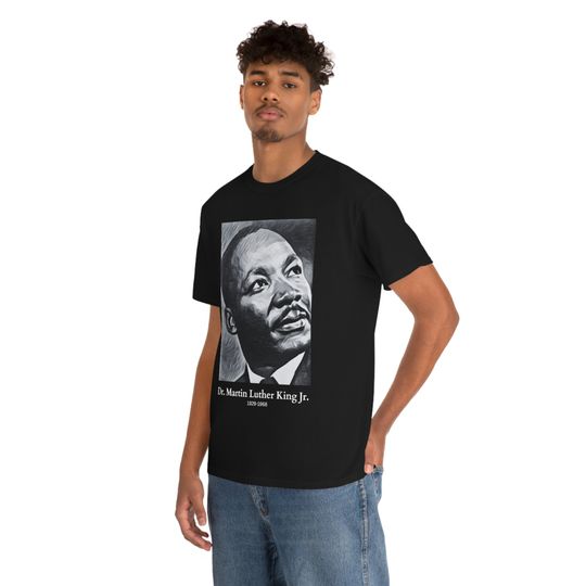 Dr. Martin Luther King Jr. 1929 - 1968 t-shirt. MLK tee. Martin Luther King day 2023.
