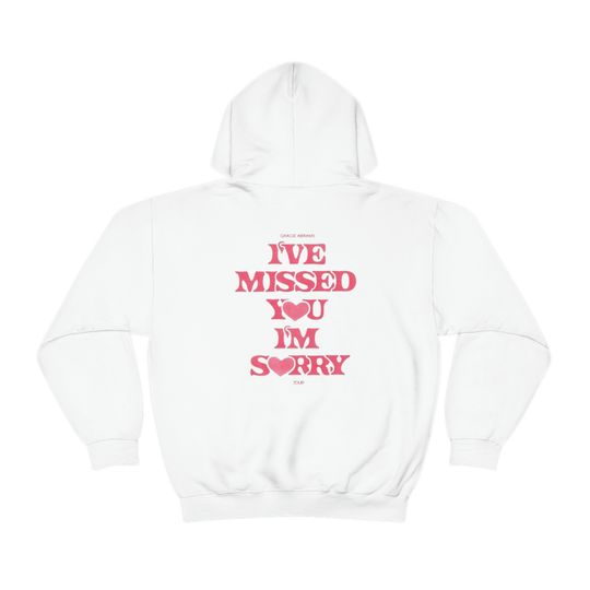 i miss you im sorry two sided gracie abrams hoodie