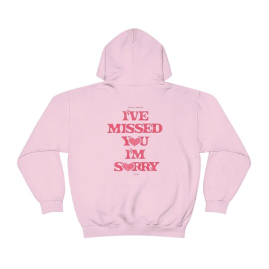 i miss you im sorry two sided gracie abrams hoodie