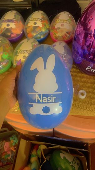 Easter Eggs, Jumbo Easter Eggs, custom Easter eggs, Easter basket, empty Easter eggs, personalized Easter gift