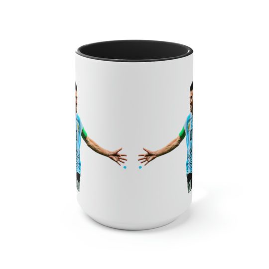 Messi- Argentina - Two-Tone Coffee Mugs