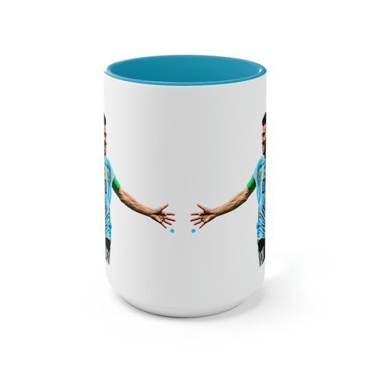 Messi- Argentina - Two-Tone Coffee Mugs