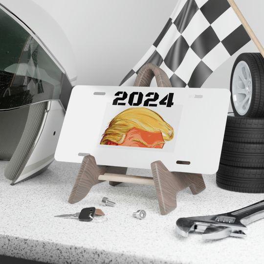Donald Trump 2024 License Plate | Car Accessories