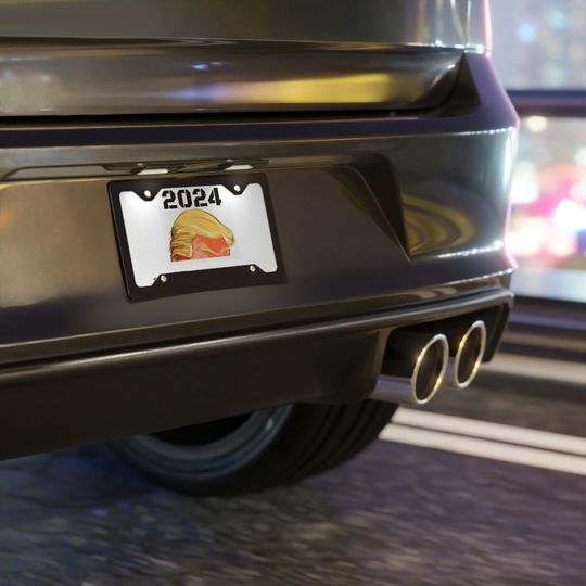 Donald Trump 2024 License Plate | Car Accessories