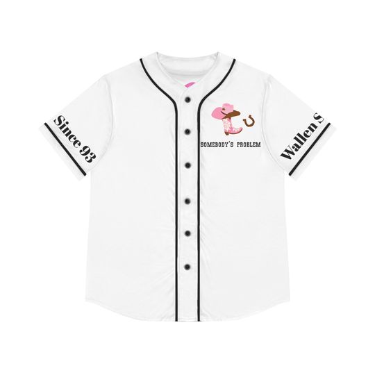 Wallen Western Baseball Jersey for Women - Country Music Fan Wear, Concert Outfit, Music Festival Apparel