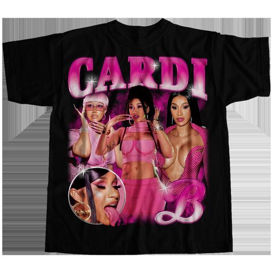 cardi b, cardi b tshirt, vintage cardi b shirt, retro cardi b tshirt