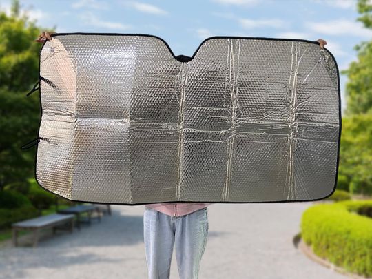 Villain Head Sunshade, Dalmatian Car Sun Shade