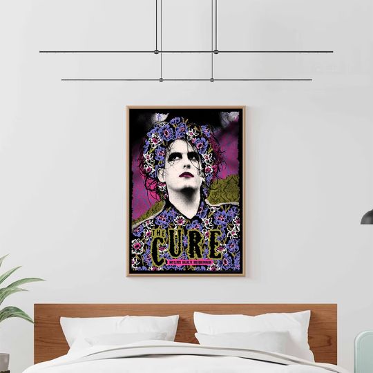 The Cure Dallas May 13, 2023 Poster Tour 2023 Poster