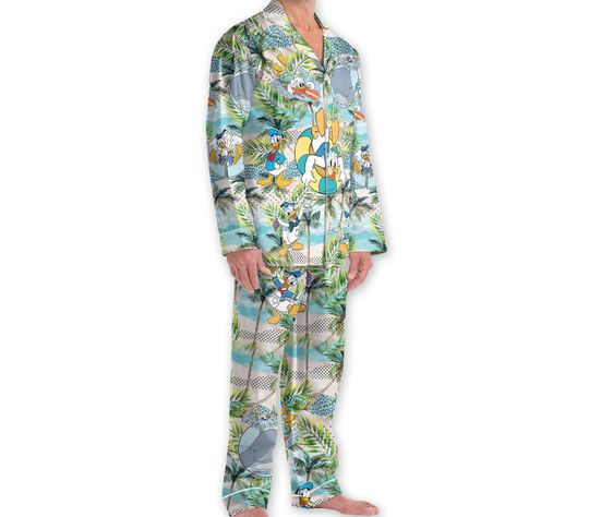 Disneyland Donald Duck Pajamas, Aloha Donald Duck Pajamas Sets