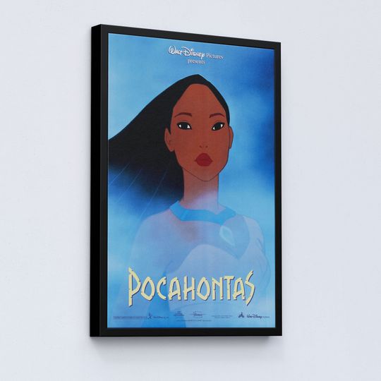 Disney Pocahontas Animated Movie Poster