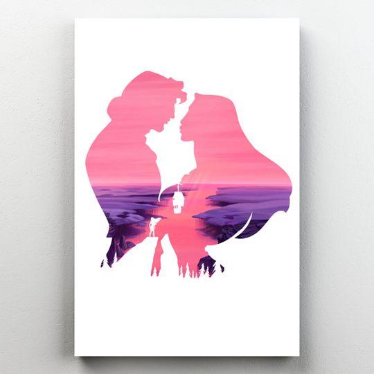 Disney Pocahontas Animated Movie Poster