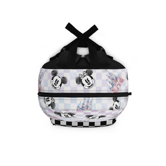 Theme Park Backpack - Checkered Magic Kingdom Mouse Backpack