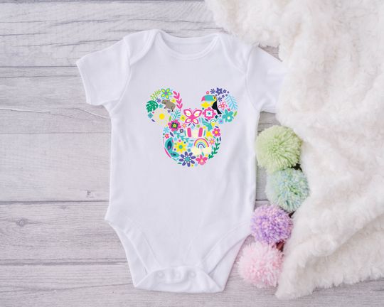 Disney Encanto Mickey Ears Baby Onesie