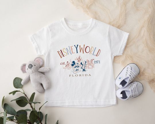 Retro Disneyworld Onesie, Florida Toddler Shirt