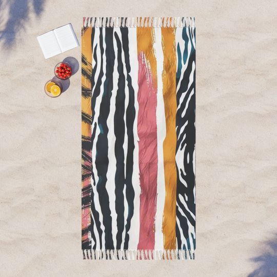 Boho Beach Towel / Pool Towel / Summer Vacation Gift