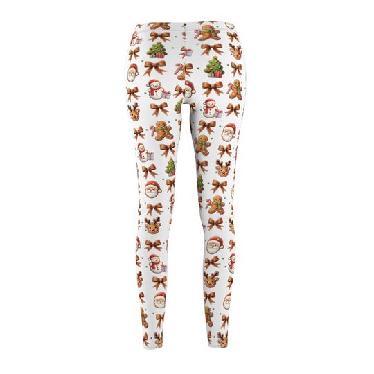 Gingerbread Christmas Cookie Leggings