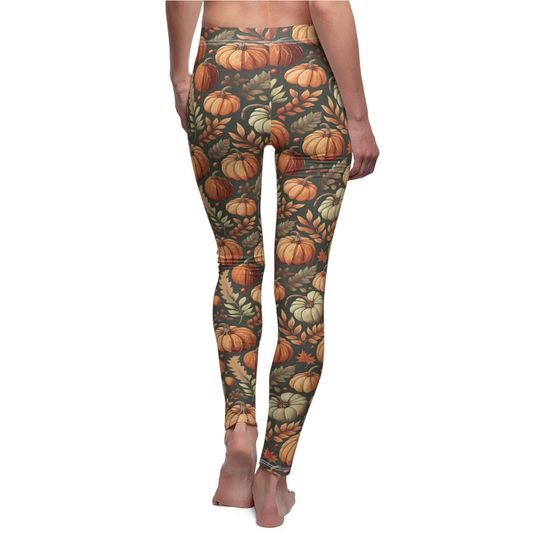 Thanksgiving Pumpkin Women's Leggings