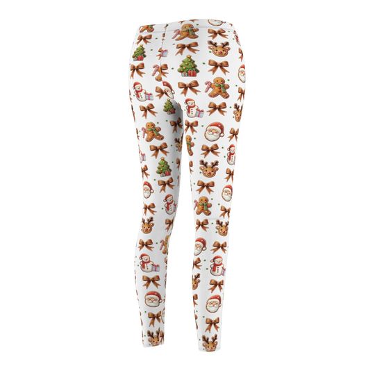 Gingerbread Christmas Cookie Leggings