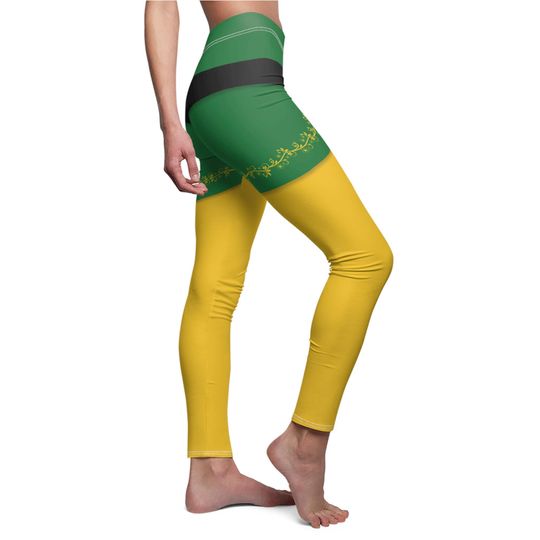 Elf Costume Leggings: Holiday Party Outfit