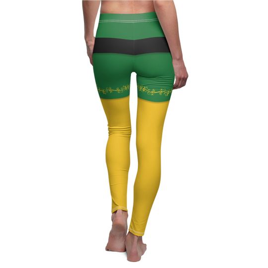 Elf Costume Leggings: Holiday Party Outfit