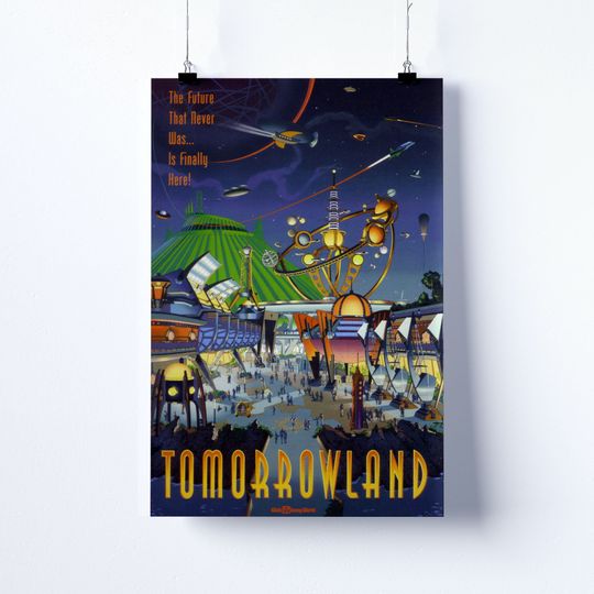 Tomorrowland Disney Premium Matte Vertical Poster