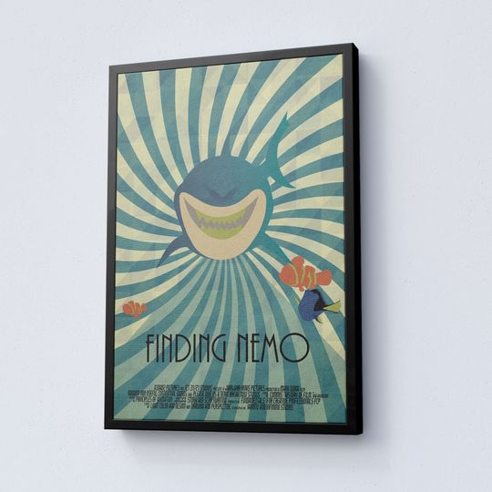 Disney Finding Nemo Animated Premium Matte Vertical Poster