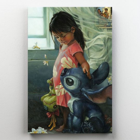 Disney Lilo and Stitch Movie Premium Matte Vertical Poster