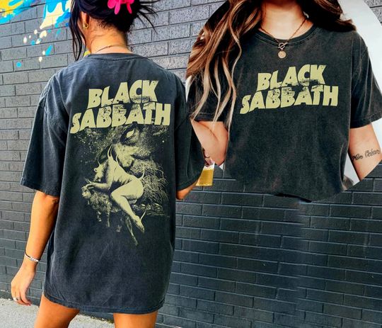 Band Black Sabbath Music 90s T-Shirt