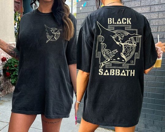 Black Sabbath Band T-Shirt, Gift for Fans