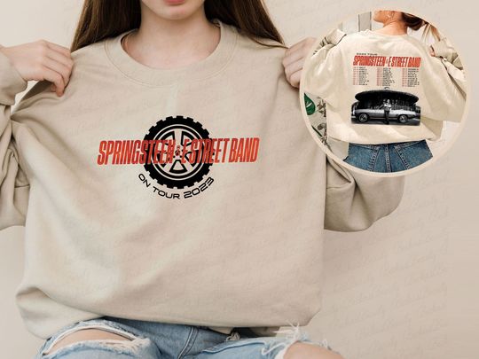 Bruce Springsteen 2023 Tour Shirt, Springsteen n E Street Band Tour, Springsteen Fan Shirt, Rock Tour 2023 Shirt