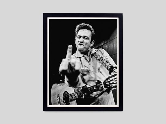 Johnny Cash Vintage Poster