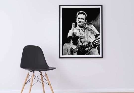 Johnny Cash Vintage Poster