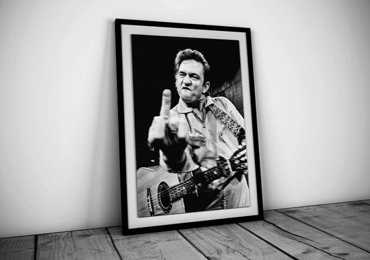 Johnny Cash Vintage Poster