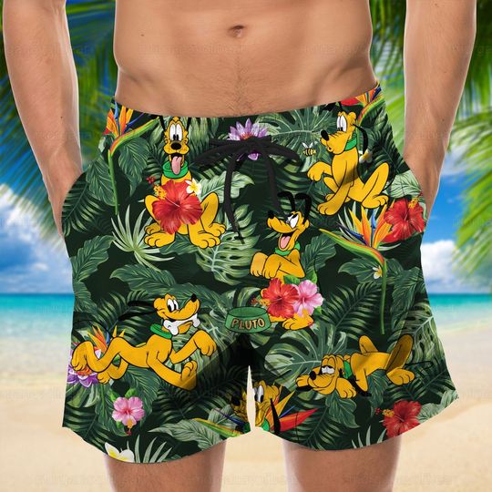 Disney Pluto Shirt, Pluto Shirt, Pluto Hawaiian Shirt